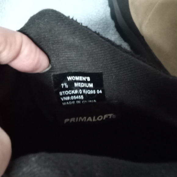 LLBean zipup suede ankle boots rubberized sides tabbed back pulls Primal… - Picture 8 of 8